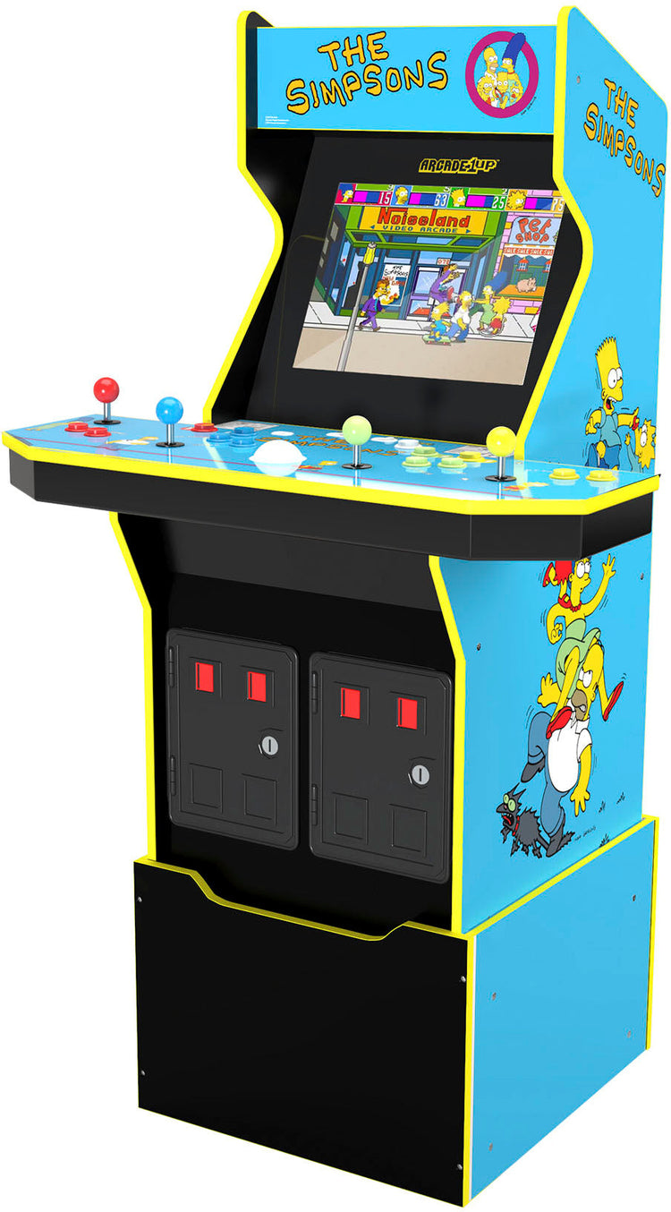 Arcade1Up &ndash; The Simpsons 30th Edition Arcade with Stool and Tin &ndash; Multi