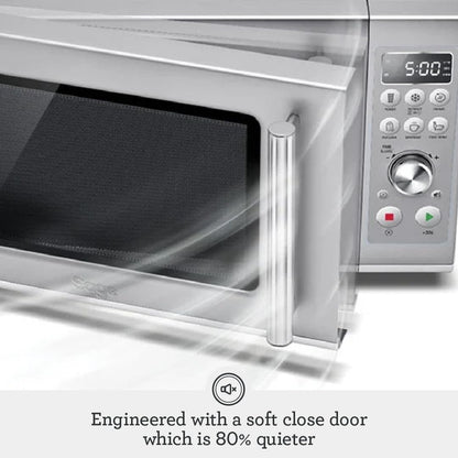 Breville BMO650SIL1BUC1 Compact Countertop Microwave