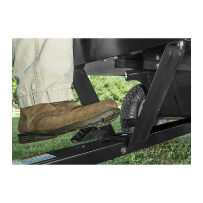 Utility Tow Behind Steel Dump Cart, 750 Pound Capacity