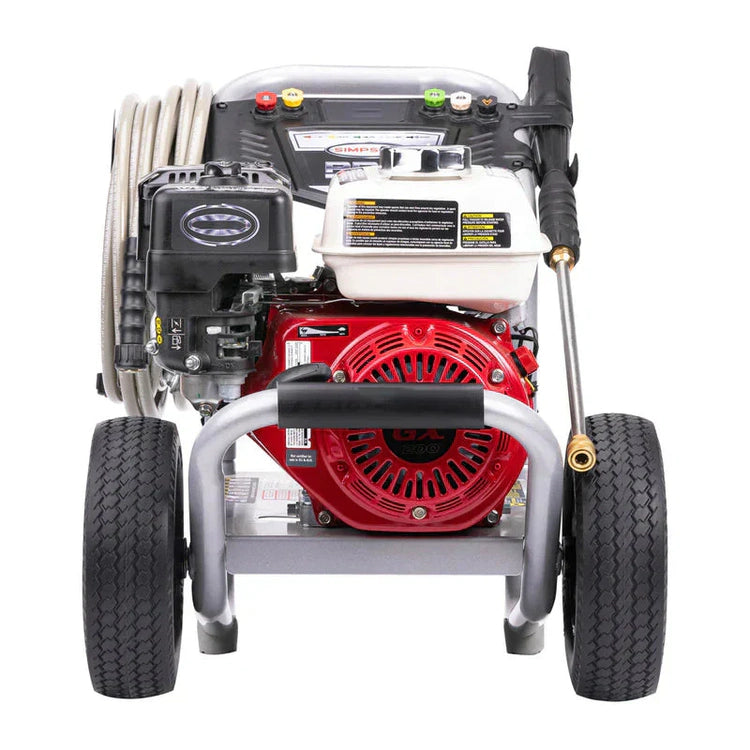 3700 PSI at 2.5 GPM HONDA GX200 with AAA Triplex Pump Cold Water Professional Gas Pressure Washer *Factory Serviced*