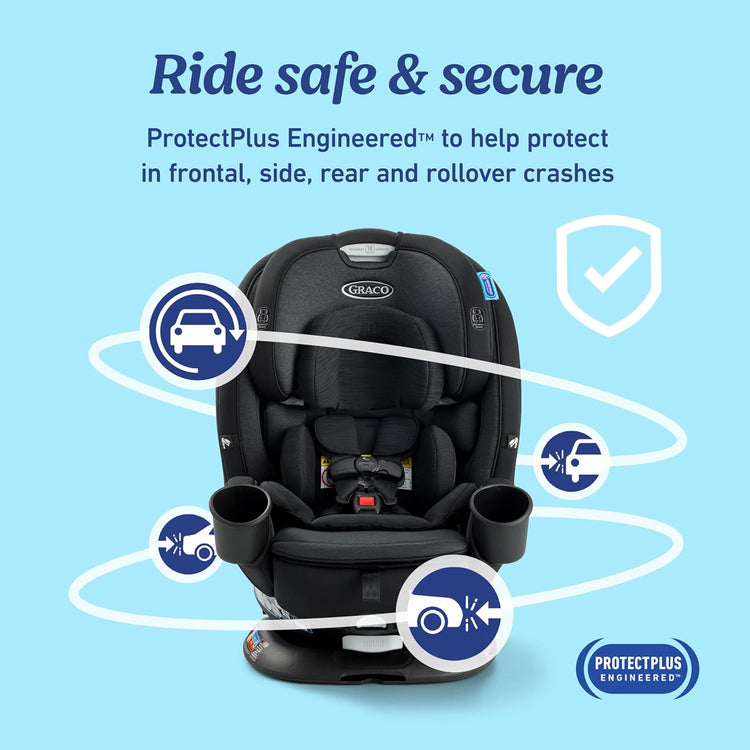 Graco Turn2Me 3-in-1 Rotating Convertible Car Seat, Cambridge
