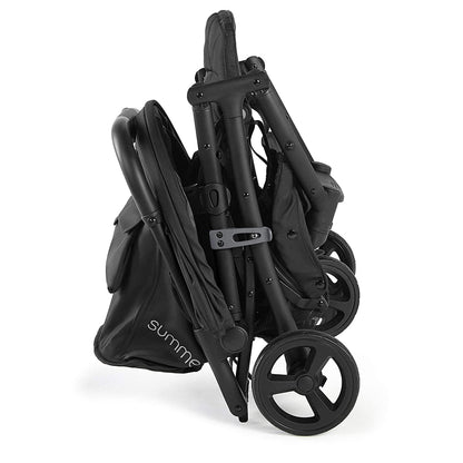3Dpac CS+ Double Stroller Black ?C Car Seat Compatible Baby Stroller ?C Lightweight Stroller with Convenient One-Hand Fold