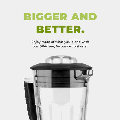 Cleanblend Commercial Blender with 5-Year Full Warranty Performance Professional Countertop Blender