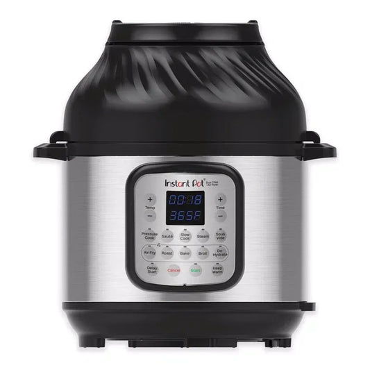 Instant Pot Duo Crisp 11 in 1 Air Fryer &amp; Pressure Cooker, 8 Qt, Stainless Steel