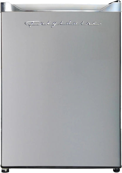 Frigidaire Upright Freezer, 6.5 cu. ft., Deep Freeze, Vinyl Coated Metal with Wire Shelving, Compact for Kitchen, RV, Dorm, Cabin, and Trailer, Platinum Design Series, Silver - 21D x 23W x 56H